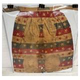 Cotton Centennial Print Apron, 28×31, Featuring Patriotic Motif