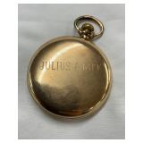 engraved with the name ‘Julius A. Kipp,’ 