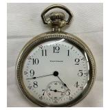 Waltham Open-Face Pocket Watch with Seconds Subdial