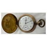 Elgin National Watch Co. Gold-Plated Pocket Watch, Manual Wind