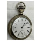 The case is marked as sterling silver - date of February 19, 1884