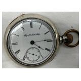 Elgin National Watch Company Pocket Watch with Roman Numeral Dial