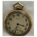 Elgin 15-Jewel Pocket Watch with 10k Gold-Filled Case