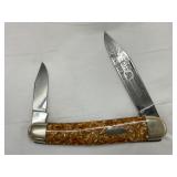 Odd Fight’n Rooster Knife, Limited Edition 27 of 30 with Engraved Blades