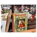 Santa Claus Big Picture Book with Illustrated Cover