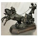 13x9 Phaeton Statue - C. Desmeure