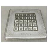 Geiger Original 25-Piece Silver Square Set, Made in Germany