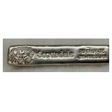 Scottsdale 20 Troy Ounce .999 Fine Silver Cast Bar