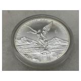 2020 Mexican Libertad 2 oz Silver Coin, .999 Fine Silver