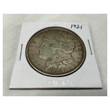 1921 Morgan Silver Dollar Coin