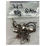 Sterling Silver Jewelry, 95 Grams