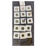 Jefferson ‘War’ Nickels, 1942-1945, Various Grades