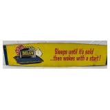25×6 Double-Sided Metal Delco Battery Advertising Rack Sign