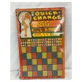 Quick-Change Punch Board Game, 11×17 Inches