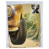 Michelin X Radial Metal Advertising Sign, 24 x 32 Inches