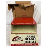 Trico Wiper Blades D-92 Stock Organizer Cabinet with Original Box, NOS 14x10x9in