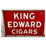 DSP King Edward Cigars Sign, 70in x 47in