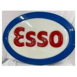 51x35 Esso Emb. Plastic Motor Oil Sign 