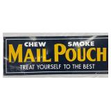Emb. Mail Pouch Sign by AAA Sign Co., 35 1/2 x 13 in.