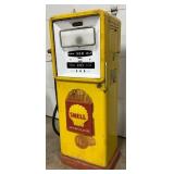 Bowser Model 595G Shell Gas Pump, Unrestored