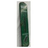 Sylvania Radio Service Thermometer, 8x39in