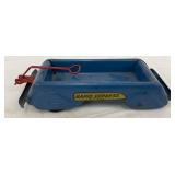 8 1/2×3 Rapid Express Blue Metal Toy Wagon