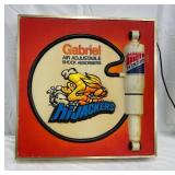 Gabriel HiJackers Embossed Plastic Light-Up Advertising Sign