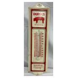 3 1/2×13 Metal Advertising Thermometer for Durocs Swine Registry