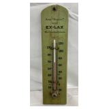 Ex-Lax Branded Wooden Thermometer, 2 1/2 x 9 Inches