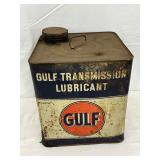 Gulf Trans Lubricant Can