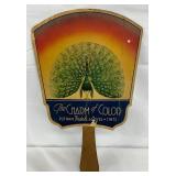 Vintage Adv Cardboard Hand Fan