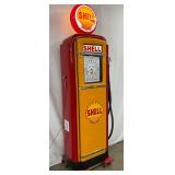 with Lighted Shell Globe