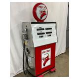 Gas Pump with Globe Top