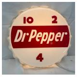Dr Pepper 10-2-4 Emb Cap Light-Up