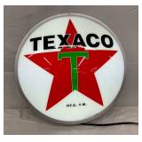16in Texaco Light-Up Can Sign