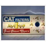 1977 CAT Filters Light-Up Clock
