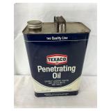 Texaco Penetrating Oil 1-Gallon Metal Container