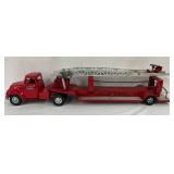 31-Inch Vintage Tonka Toys Fire Truck with Extendable Ladder