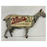 Painted Wooden Trade Sign for Vernott’s Goat Dairy, 30×20 Inches