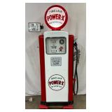 Sinclair Wayne Gas Pump Power-X Branding
