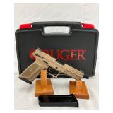 NIB Ruger-57 5.7x28mm Pistol with FDE Finish, 20-Round Capacity, and Spare Magazine