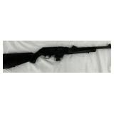 Black Polymer Stock, adjustable Buttstock, Integrated top Picatinny Rail 