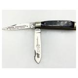 Vietnam Commemorative Folding Pocket Knife with Jigged Handle