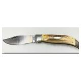 Case XX 5172 SSP Folding Hunter Knife with Stag Handle and Stainless Steel Blade