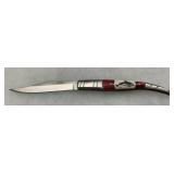 Rite Edge Dolphin Handle Inlay Folding Knife 