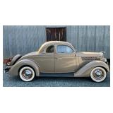 1936 Ford 5-Window Coupe w/Org. Tan color 