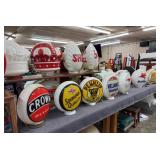 Group Photo - Early Gas Pump Globes