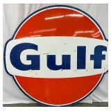 SS Porc. Gulf ‘Dog Ear’ Sign, 6 Feet