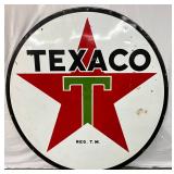 1956 Porc. Texaco 6 ft. Sign 