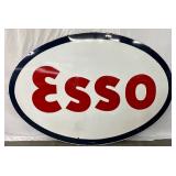 DS Porc. Esso Sign, 88 x 59 Inches
